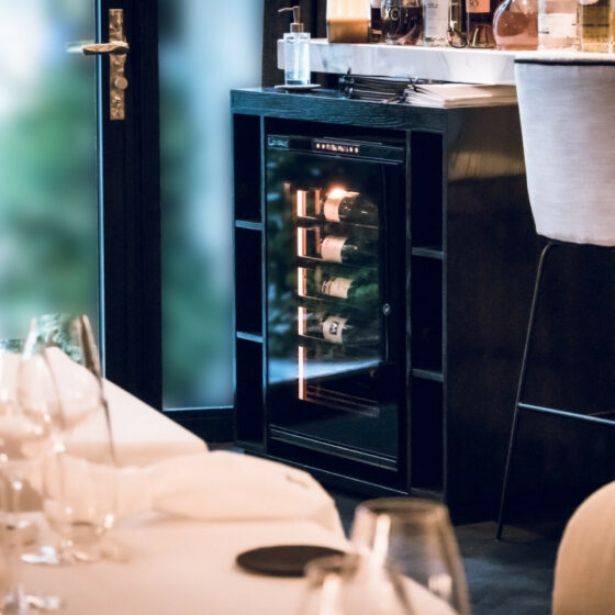 eurocave design restaurant petit hotel confidentiel chambery france cave a vin inspiration 1