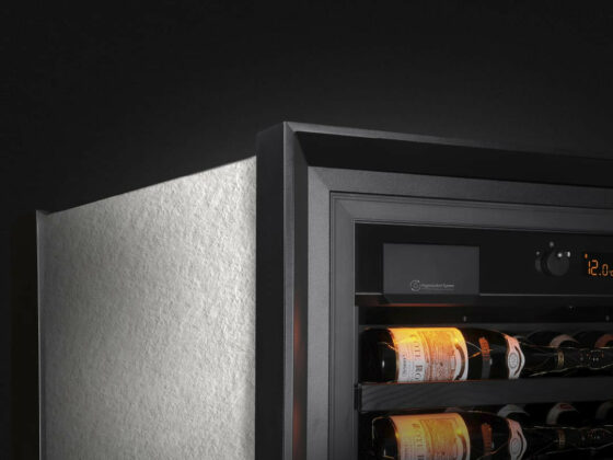 eurocave royale habillage Blanc Roche